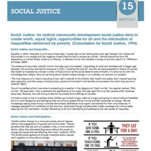 Social Justice Fact Sheet