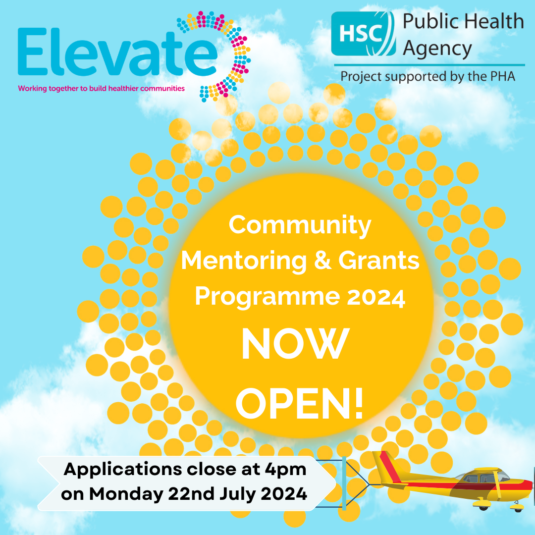 Elevate Community Mentoring & Grants Programme 2024 is NOW CLOSED